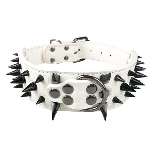 Spiked Leather Collar